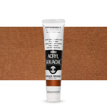 Turner Colour Works Acryl Gouache Artist Acrylverf - Tube van 20 ml - Antiek Brons