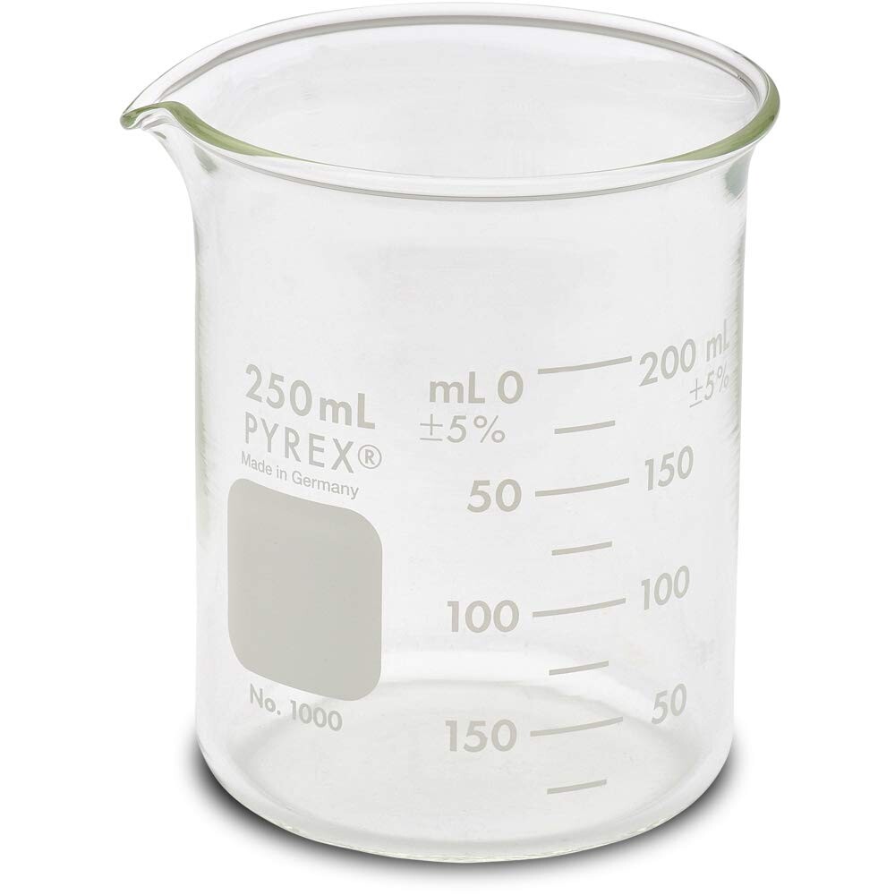 Corning PYREX 1000-600 Griffin Low Form 600mL Beaker, Double Scale - View #12