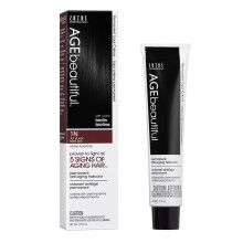 AGE beautiful Permanente Haarfarbe Fl   ssigcreme | 100 % Grauabdeckung | Anti-Aging-Haarfarbe | Biotin f   r dickeres, volleres Haar | Professionell