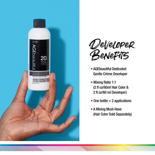 AGEbeautiful 20 Volume Gentle Creme Hair Developer | Για Μόνιμες Τύπους Χρώματος Μαλλιών 1