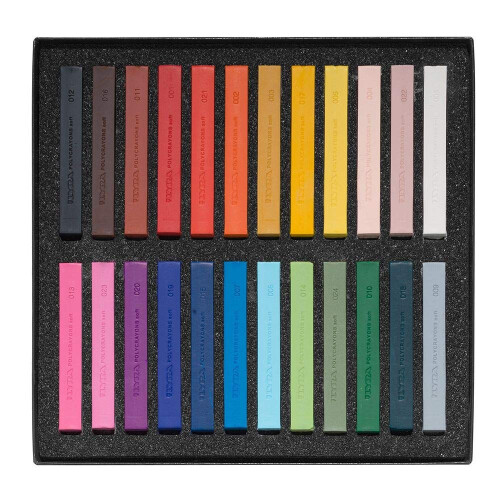 Set 24 ?????p????? LYRA Polycrayons se d??f??a ????ata, ?a?a?? past?? (5651240) 2