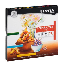 LYRA polikrta puha pasztell zsrkrta kszlet, 24 db, klnbzo sznu zsrkrta (5651240)