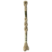 DMC Pearl Cotton Skein St?rrelse 5 27.3yd Meget lys beige brun