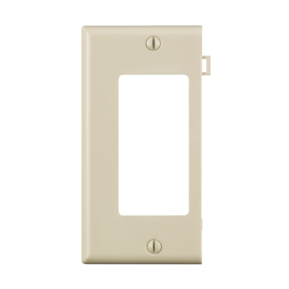 Photos - Other Electrical Equipment Leviton SECT END WALL PLAT DECOR Pack of 1 3006990
