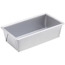 Chicago Metallic Commercial II Traditionelle, unbeschichtete 1-Pfund-Kastenbrotform -