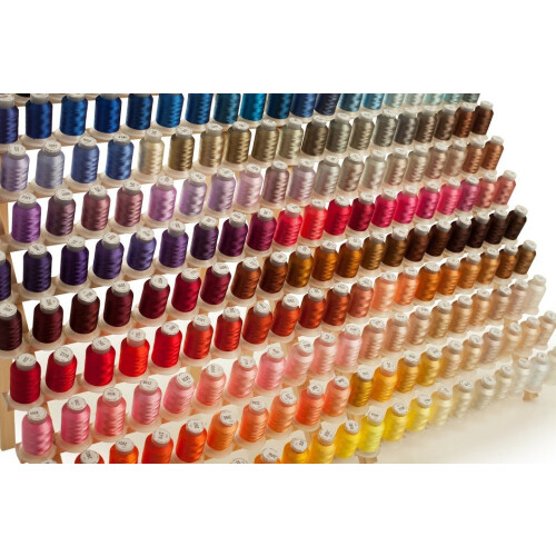 Mega Kit 260 Spools Polyester Embroidery Machine Thread 1