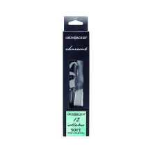 Grumbacher Vine Charcoal Soft 12/PK (V4112)