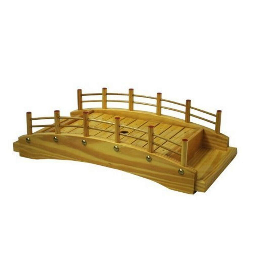 JapanBargain 1611 Grand pont     sushis en bois pour sashimi, plateau de service, 45,7 cm