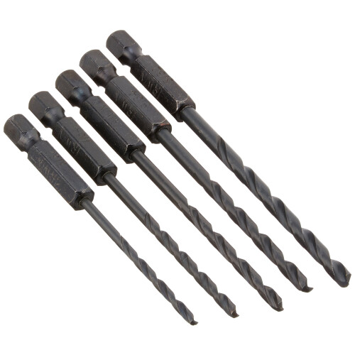 Irwin Tools 4935642 Black Oxide Hex Shank Drill Bit  1/16-Inch