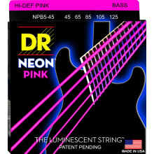 DR Strings HI-DEF NEON Struny do gitary basowej (NPB5-45)