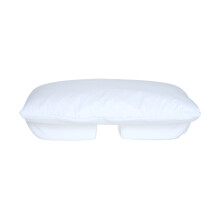 Travesseiro Better Sleep - Espuma viscoelstica de 5 polegadas de altura com capa de veludo creme - Travesseiro de pescoo Tempur - Dormir no bra