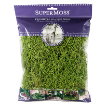 SuperMoss (26907) Spanisches Moos, konserviertes Gras, 113 g, 120 Kubikmeter im Beutel (ca. 113 g) (7 59834 26907 6)