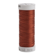 Fil m tallique Sulky pour couture, couleur cuivre fonc
