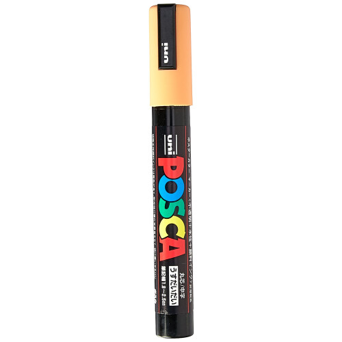 Uni-Ball Uni Posca Medium Marker  Light Orange PC5M.54  1 Count Pack of 1