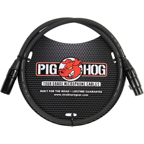 Pig Hog PHM3 High Performance 8mm XLR-mikrofonikaapeli 3 jalkaa