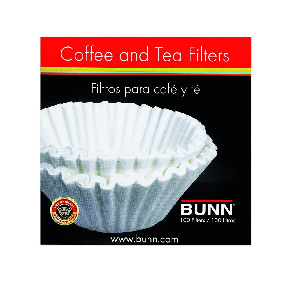 Filtros De Caf? Bunn, Tama?O 10/12 Tazas, 100 Filtros/Paquete, Blancos-image