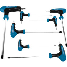 Performance Tool W1712 metrische T-greep inbussleutelset 7-delig