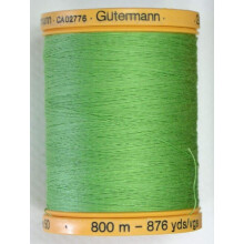 Gutermann Natuurlijk Katoenen Draad Solids 876 Yards-Shamrock Groen