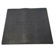 Total Gym TGBLK1 20 x 22 inch antislip ondertrainingsmachine Gymvloermat voor extra veiligheid en stabiliteit Zwart