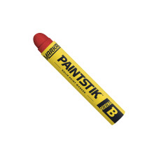 Markal 82832 F Paintstik - Marker pentru vopsea solida pentru suprafe?e rugoase, ro?u fluorescent (pachet de 12)