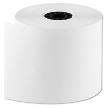 National Checking 7225SP 200' Length x 2.25 Inch Width 1 Ply White Thermal Registroll 4 Packs of 10 rolls