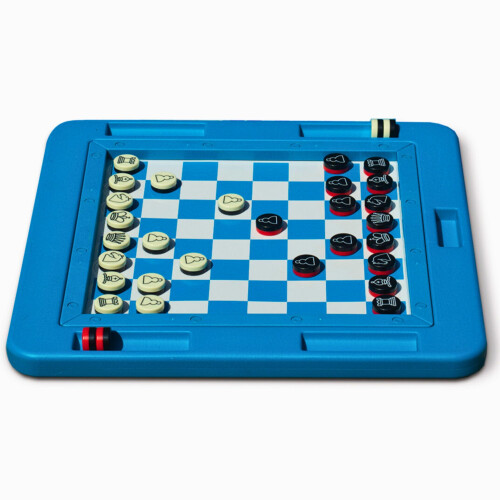 Tabuleiro Flutuante Multi-Jogos Para 2-4 Jogadores, Azul