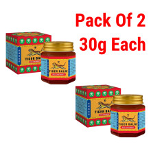 (Pack Of 2) Tiger Balm Red Pain Relief Balm - 30g EACH