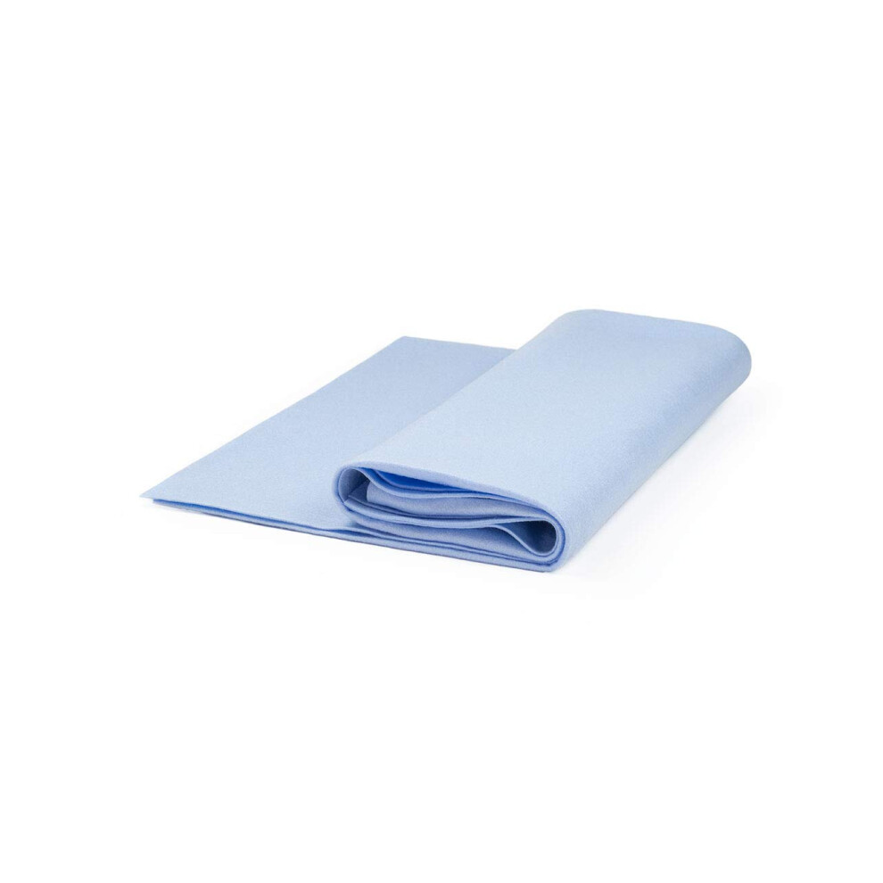 Feutre Artisanal Au M Tre 72 De Large X 1 Yd De Long - Bleu Poudre-image