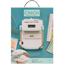 Encuadernadora Cinch, versi n 2, de We R Memory Keepers | Verde azulado y gris
