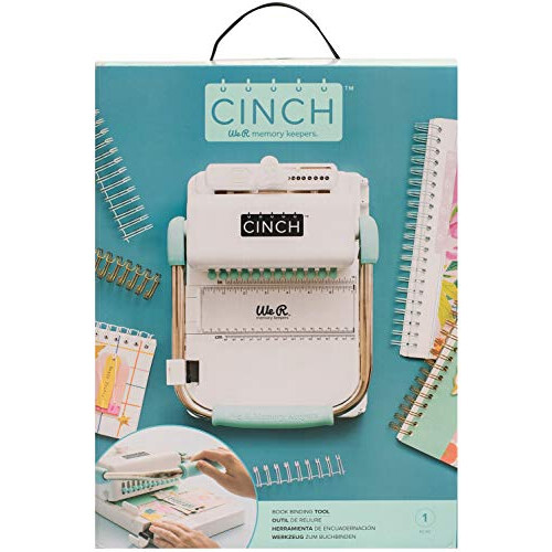 The Cinch Book Binding Machine  Version 2 by We R Memory Keepers | Teal and Gray