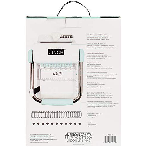 The Cinch Book Binding Machine  Version 2 by We R Memory Keepers | Teal and Gray 2