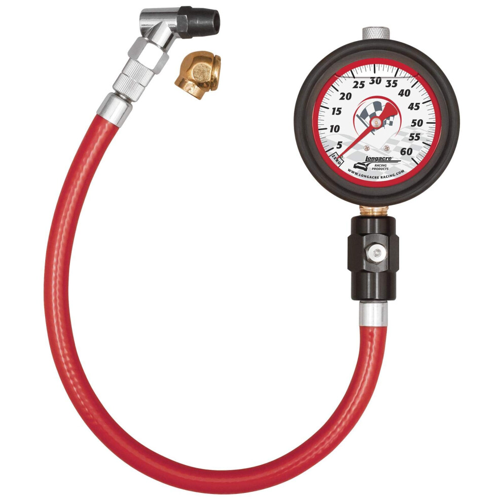 Longacre 52-52002 Liquid Filled 2-1/2 Tire Gauge 0-60 Psi 686175657289