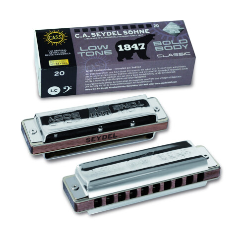 Seydel Blues Classic 1847 Harmonica Low D 1