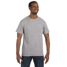 T-shirt Hanes sans    tiquette 5XL, acier clair