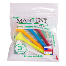 Proactiv Sports Martini Golf 3-1/4 """" Plastic durabil 5-pachet (culori asortate)