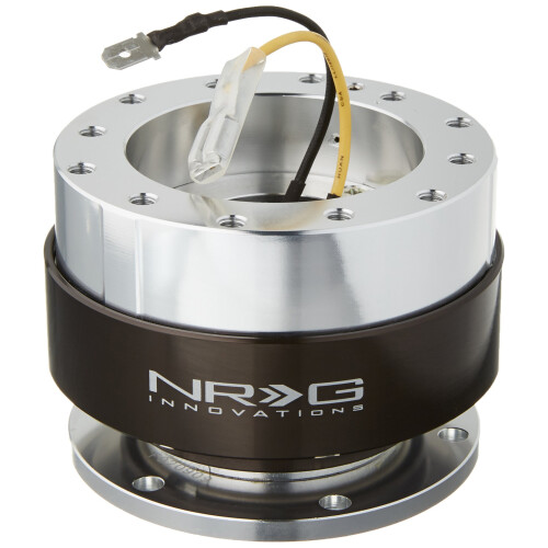 NRG Innovations SRK-100BC Hopea/Musta Chrome Quick Release Kit