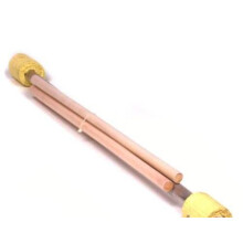 Zeekio Fire Devil Sticks - Bastão de Fogo Kevlar com Bastões de Silicone