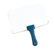 Trainers Warehouse Quick Response Board | H?ndholdt hvidt bord med h?ndtag-undervisningsprop-super-sturd t?r-slet tosidede tavler (5.9 """" x 7,75