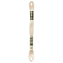 DMC 6-strengs broderi bomuldstr?d Meget lys ferskenk?d