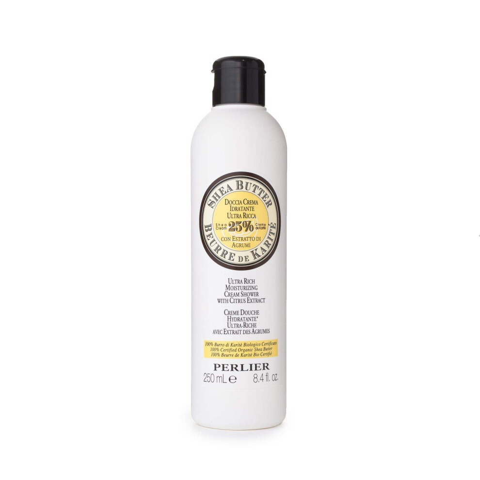 Perlelier Cream Perlier Shea Butter With Citrus Bath & Shower 8.4 Fl. Oz.