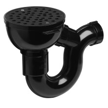 Oatey 42723 Integral Light Duty Floor Drain with P-Trap and Cleanout 2 In 2-Inch