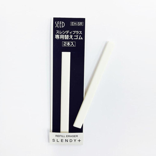 SEED Eraser Refill til tynd st?lholder Eraser Slendy+ 2 Pack (EH-SR) 1