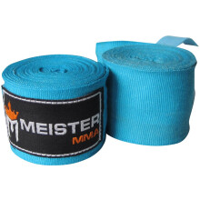 Meister voksen 180 """" Semi -elastisk h?ndindpakning til MMA & Boxing (par) - Turkis
