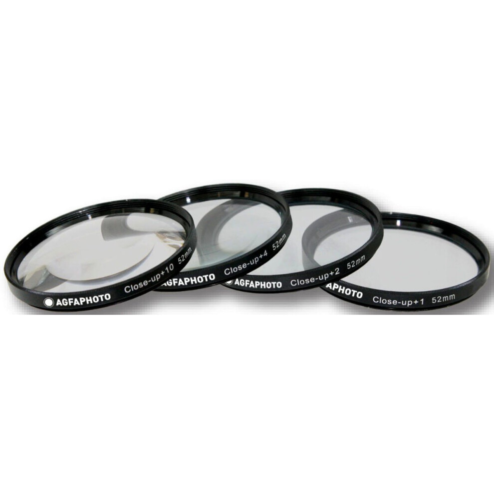 Kit De 4 Filtres Multicouches Agfa Pour Gros Plan Macro 52 Mm + 1 + 2 + 4 + 10 APCUF452-image