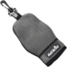BallBrite - Il pulitore portatile definitivo per palline da golf 3,5 x 6,5. I migliori regali di accessori da golf per uomini e donne.
