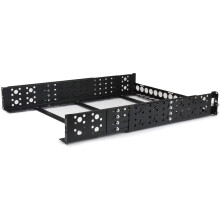 StarTech.com 2U Universal Rack Mount Rails - for 19in Server Rack Enclosure or Cabinet - Adjustable A/V Rack Rails UNIRAILS2U