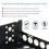 StarTech.com StarTech.com 2U Universal Rack Mount Rails - for 19in Server Rack Enclosure or Cabinet - Adjustable A/V Rack Rails UNIRAILS2U 3