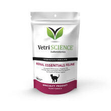 VETRISCIENcE Renal Essentials katt Kidney Support tuggar 120 bitstorlek tuggar - Immunst?d och h?lsosam njurfunktion f?r katter