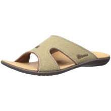 Spenco Miesten Kholo Slide Sandaalit Straw/Java/Cork 7 M