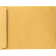 LUXPaper 10 x 13 Umschlge mit offenem Ende, braunes Kraftpapier, 24 Pfund. Text 50 Stck